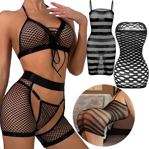 Women sexy lingerie fishnet - lingerie,