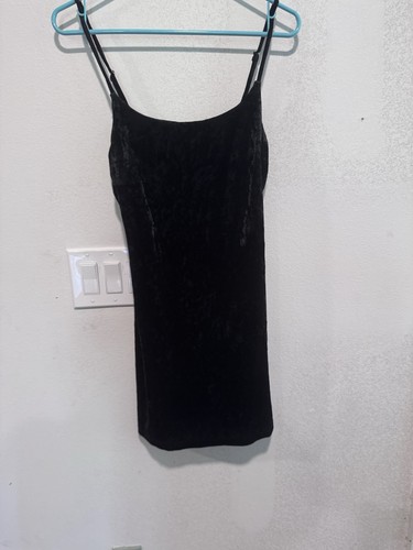 Forever black velvet mini - black,