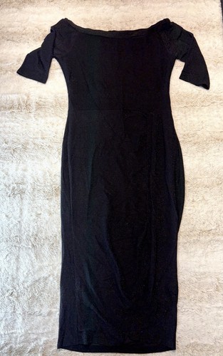Off shoulder black dressy - off, black,