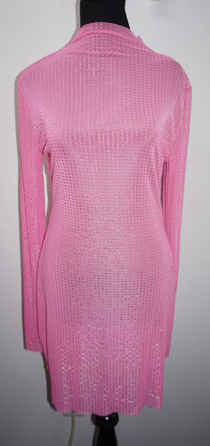 Pink funnel neck - neck, semi