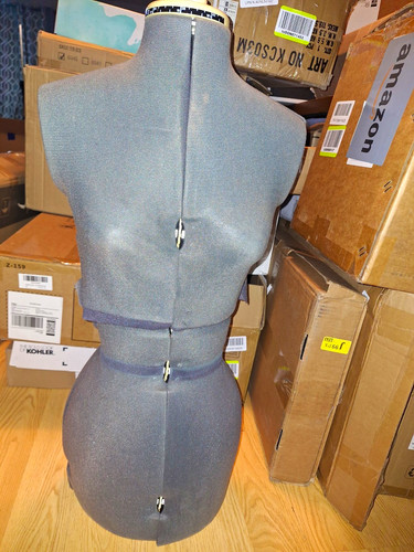 Adjustable neck dress form - adjustable,