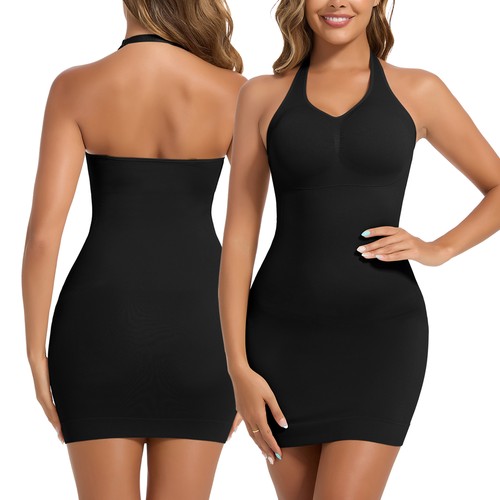 Shapewear slip dress with - slip,