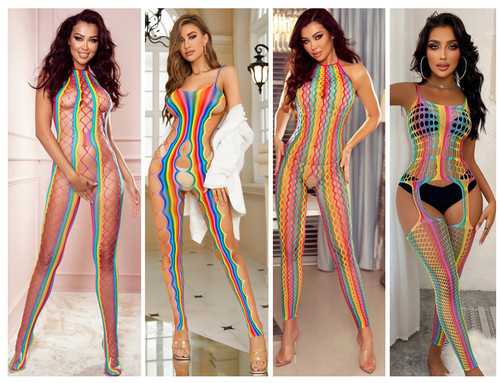Rainbow underwear sleepwear - rainbow,