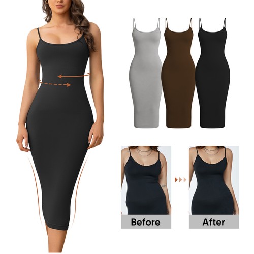 Women full slip dress - women,