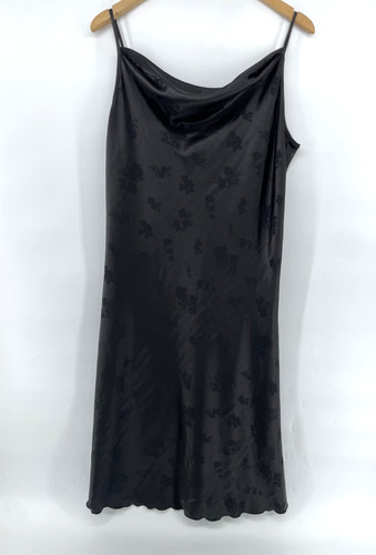 Vintage y2k bebe black satin - black,