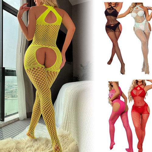 Women lingerie fishnet body - women,