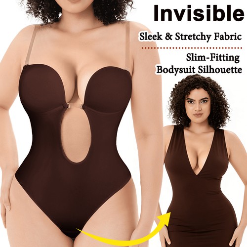 Women deep plunge bra - plunge,