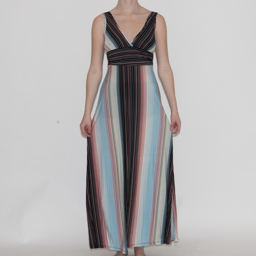 Y2k striped multicolor - , maxi