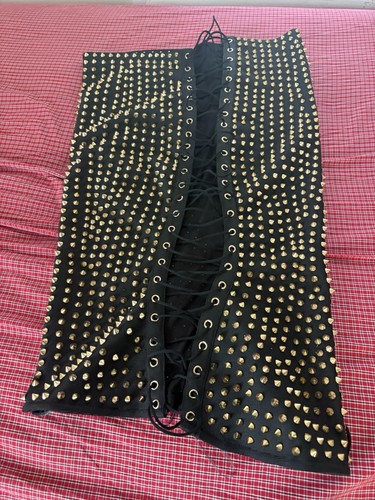 Akira gold studded lace - akira,